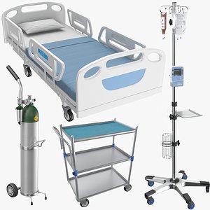 real medical equipment 3D model