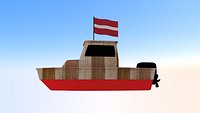 Latvia Fishing Boat
