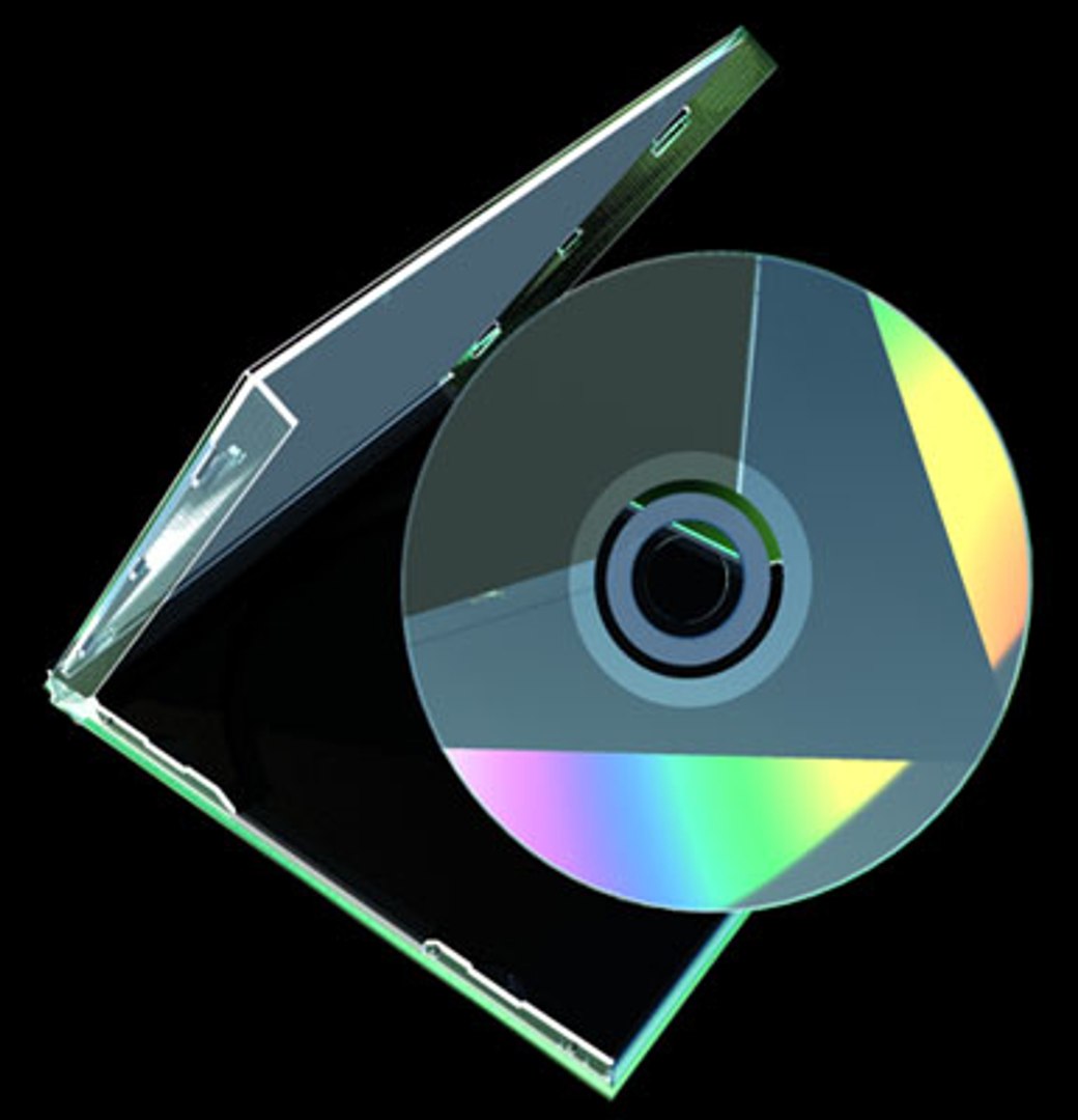 Jewel Case Cd 3d Model