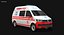 Europäische Krankenwagen- und Krankenhausstation