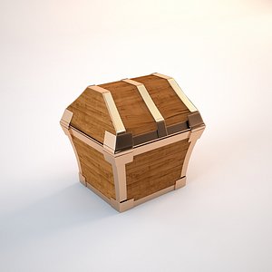 3dsmax pirate chest