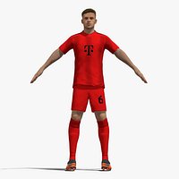 T-Pose Rigged Joshua Kimmich Bayern Munich 24-25