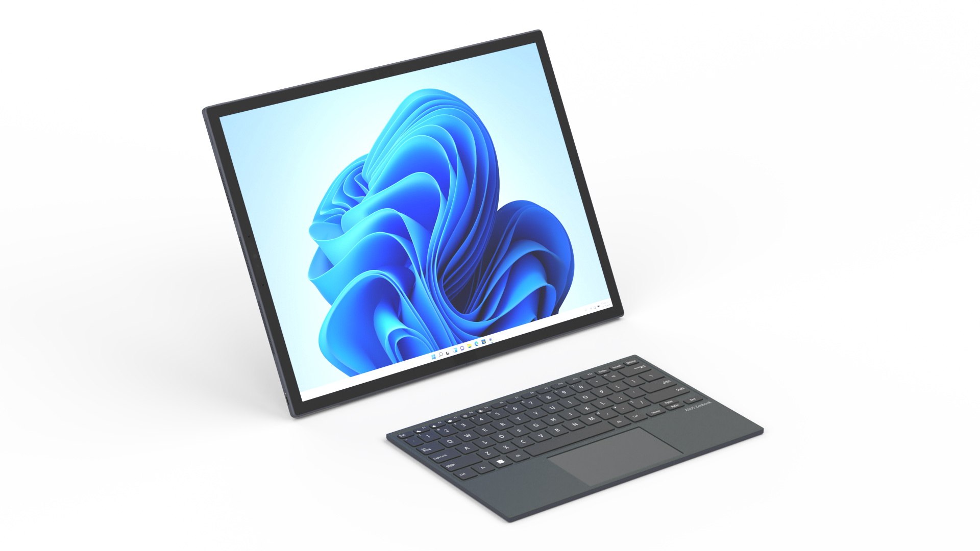 Flexible Screen Laptop ASUS Zenbook 17 Fold 3D model preview