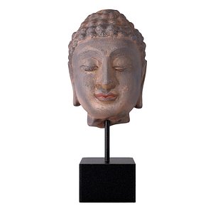 Head of Buddha 2 3D model