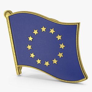 European Union Flag Lapel Pin