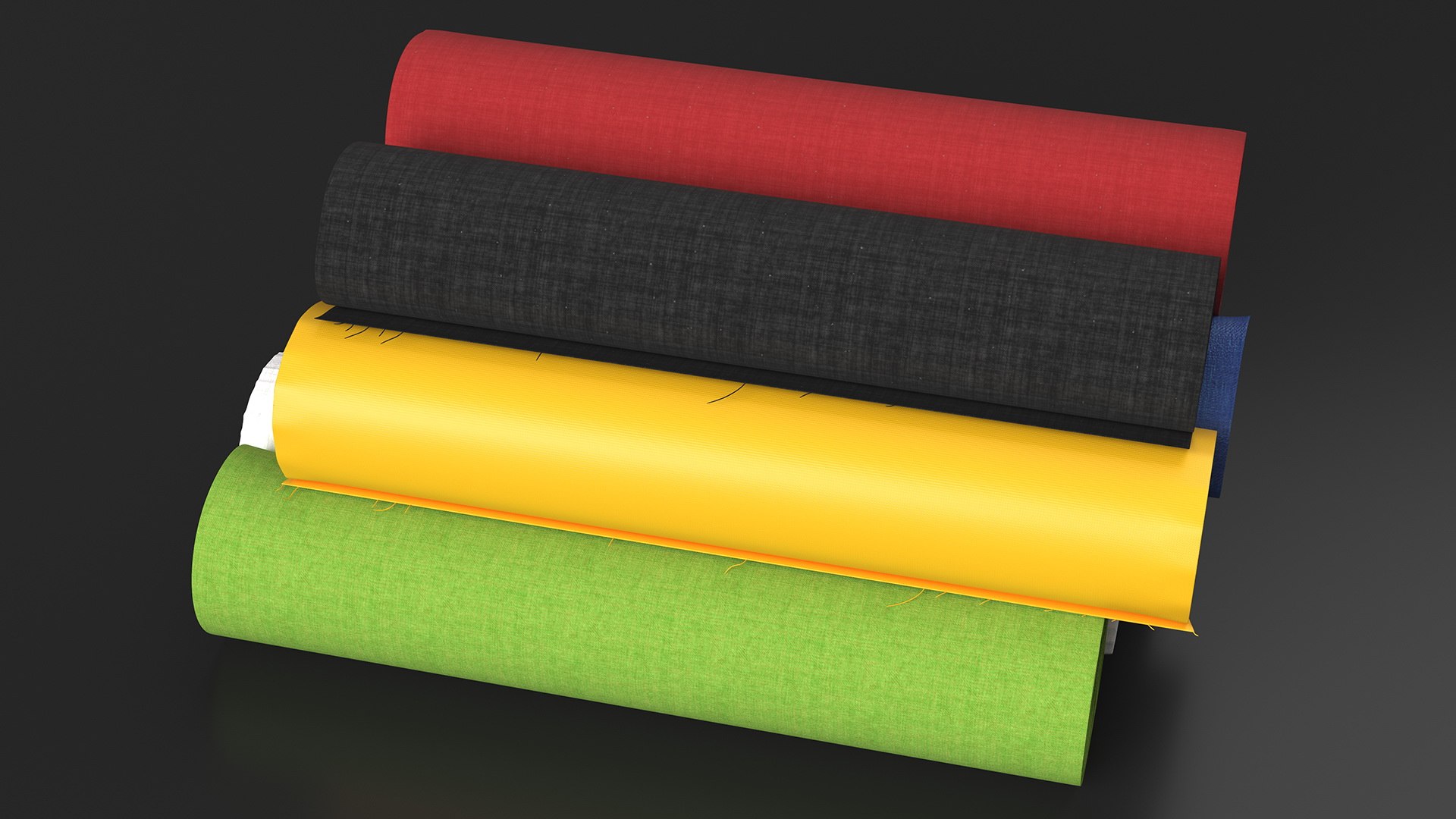 3D Colored Fabric Rolls Collection model https://p.turbosquid.com/ts-thumb/xP/sKwSD3/PS/coloredfabricrollscollection3dmodel007/jpg/1703577504/1920x1080/fit_q87/298ea33216750f43b4da4766483eca8311e4c1bc/coloredfabricrollscollection3dmodel007.jpg