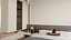 Dormitorio contemporáneo de lujo con luz natural suave