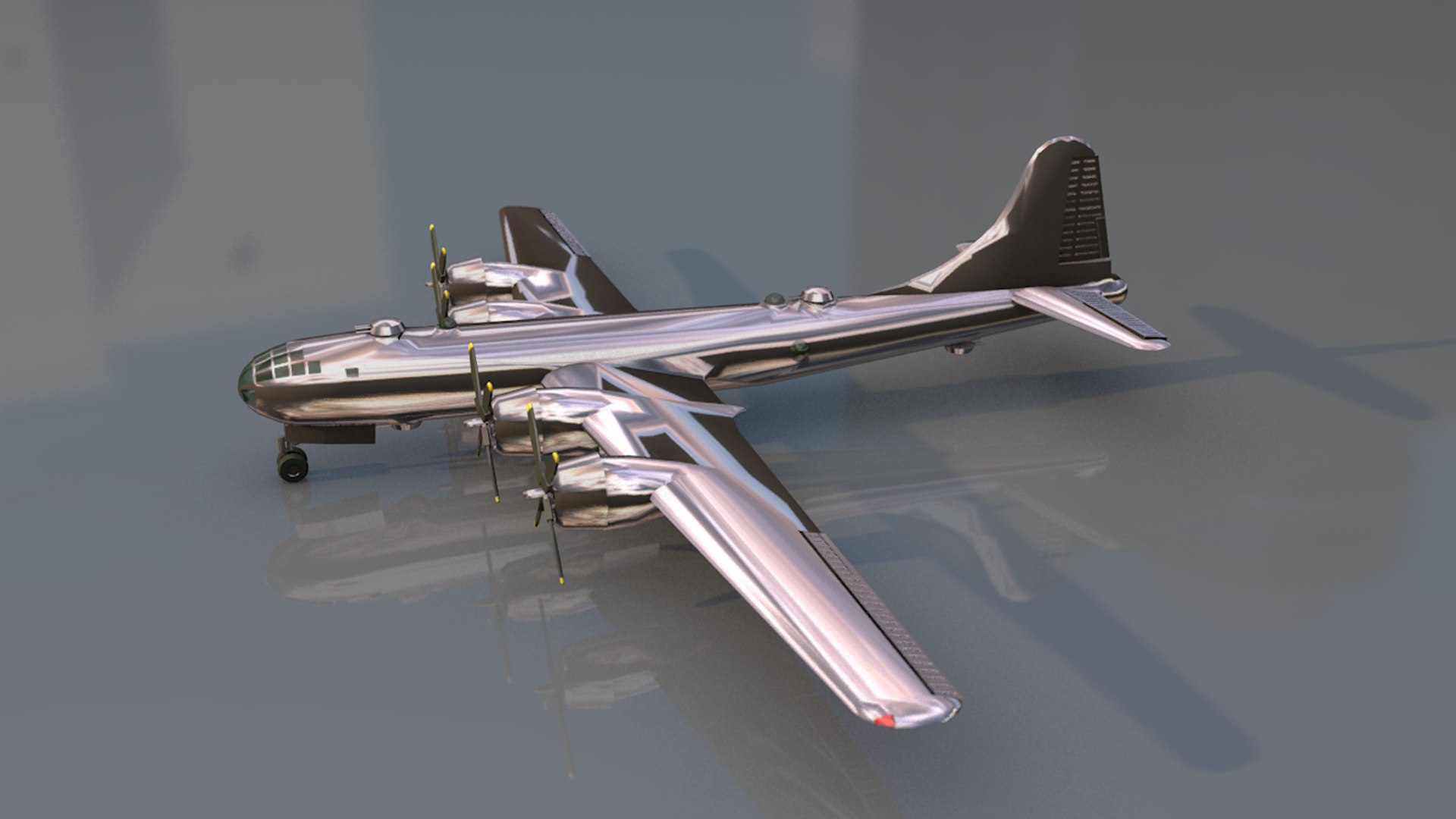 3D Cargo Airplane B29 Model - TurboSquid 1477396