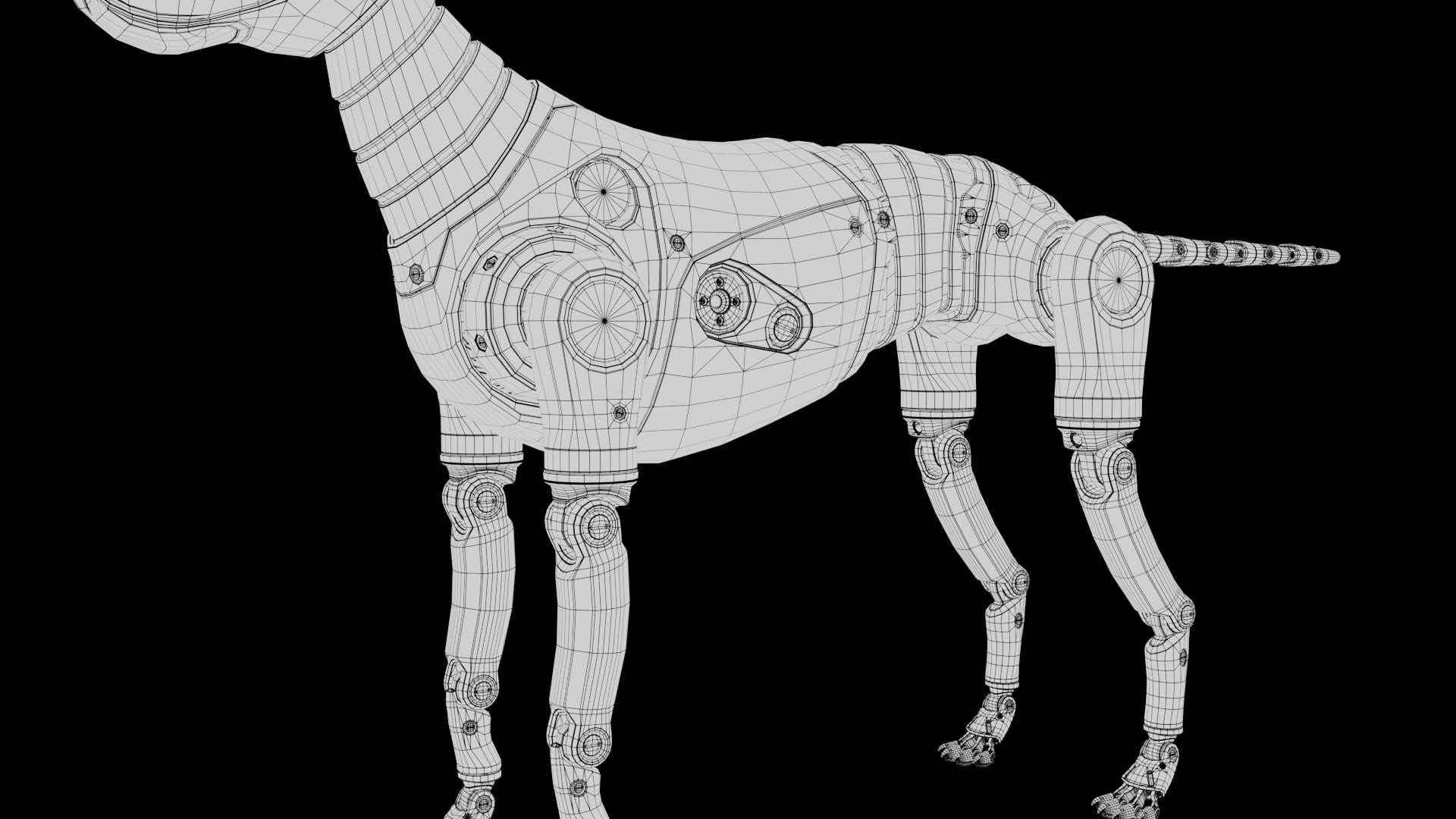 Dummy Robot Dog Model - TurboSquid 2341038