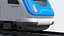 Modern European intercity train
