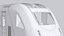 Modern European intercity train