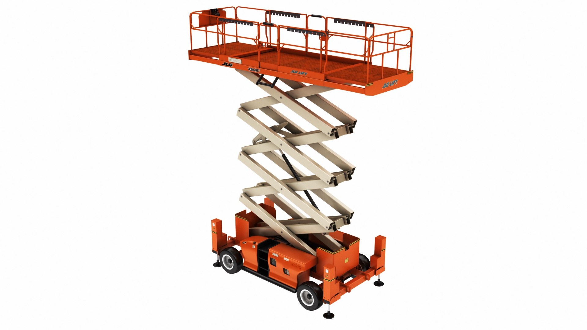Cherry Picker Scissor Lift 3D Model TurboSquid 1471265