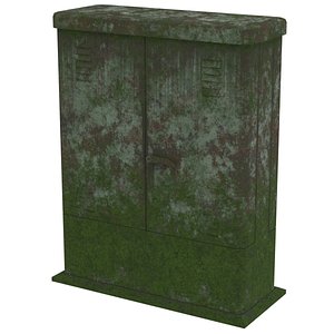 3D electrical enclosure 1 moss model