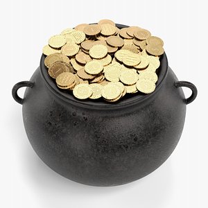 pot money 3D model