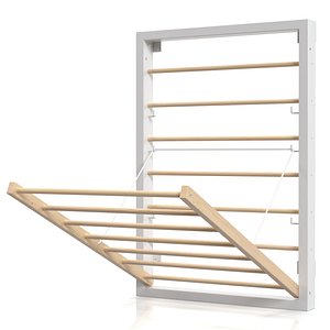 3D Wall Mounted Drying Rack White Brightroom PBR