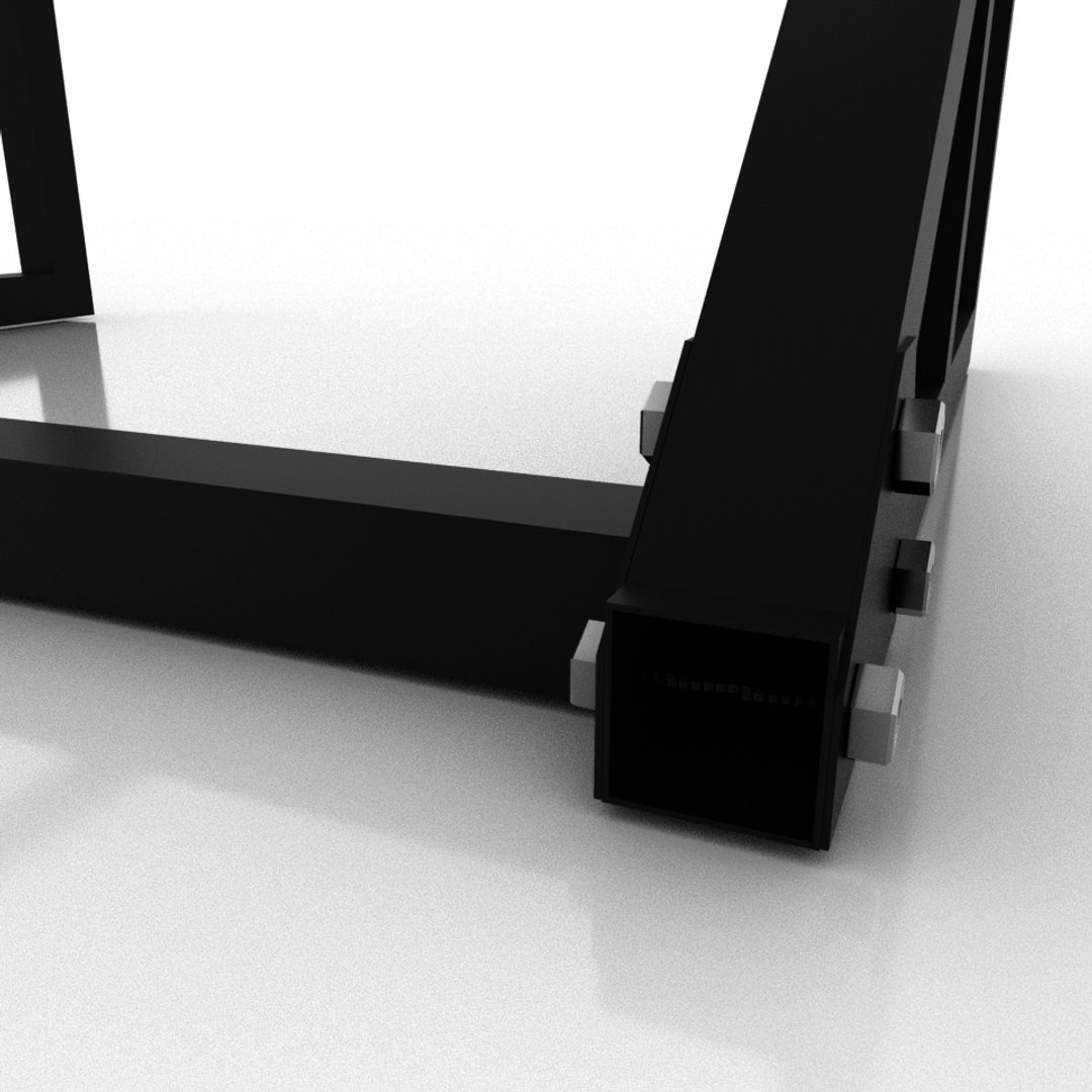 Free 3D Diy Squat Rack - TurboSquid 1556448