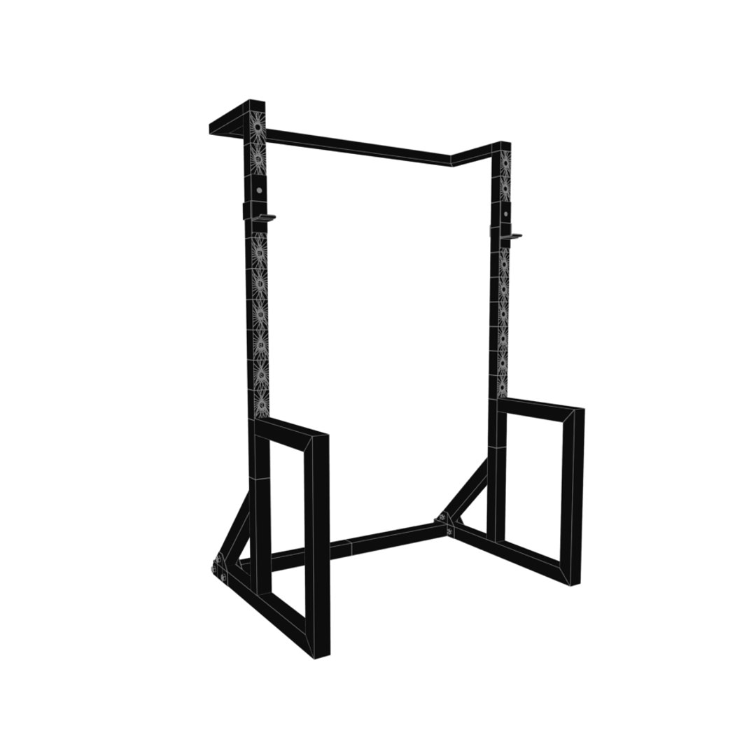Free 3D Diy Squat Rack - TurboSquid 1556448