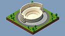 Roman Coliseum Cartoon