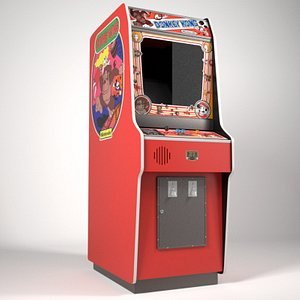 3d obj donkey kong arcade