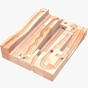 Wooden Construction Toy model
