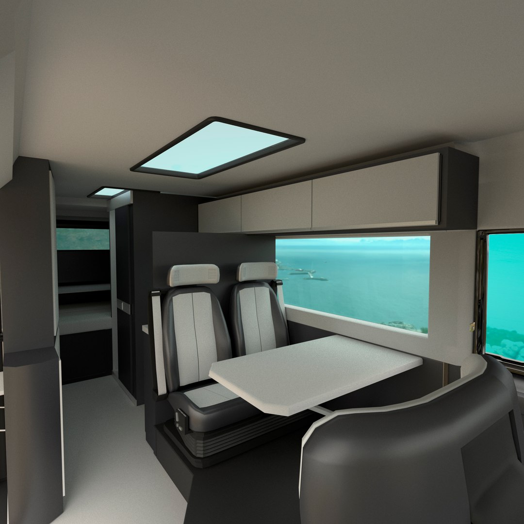 3D Model Motorhome Prototype - TurboSquid 2188325