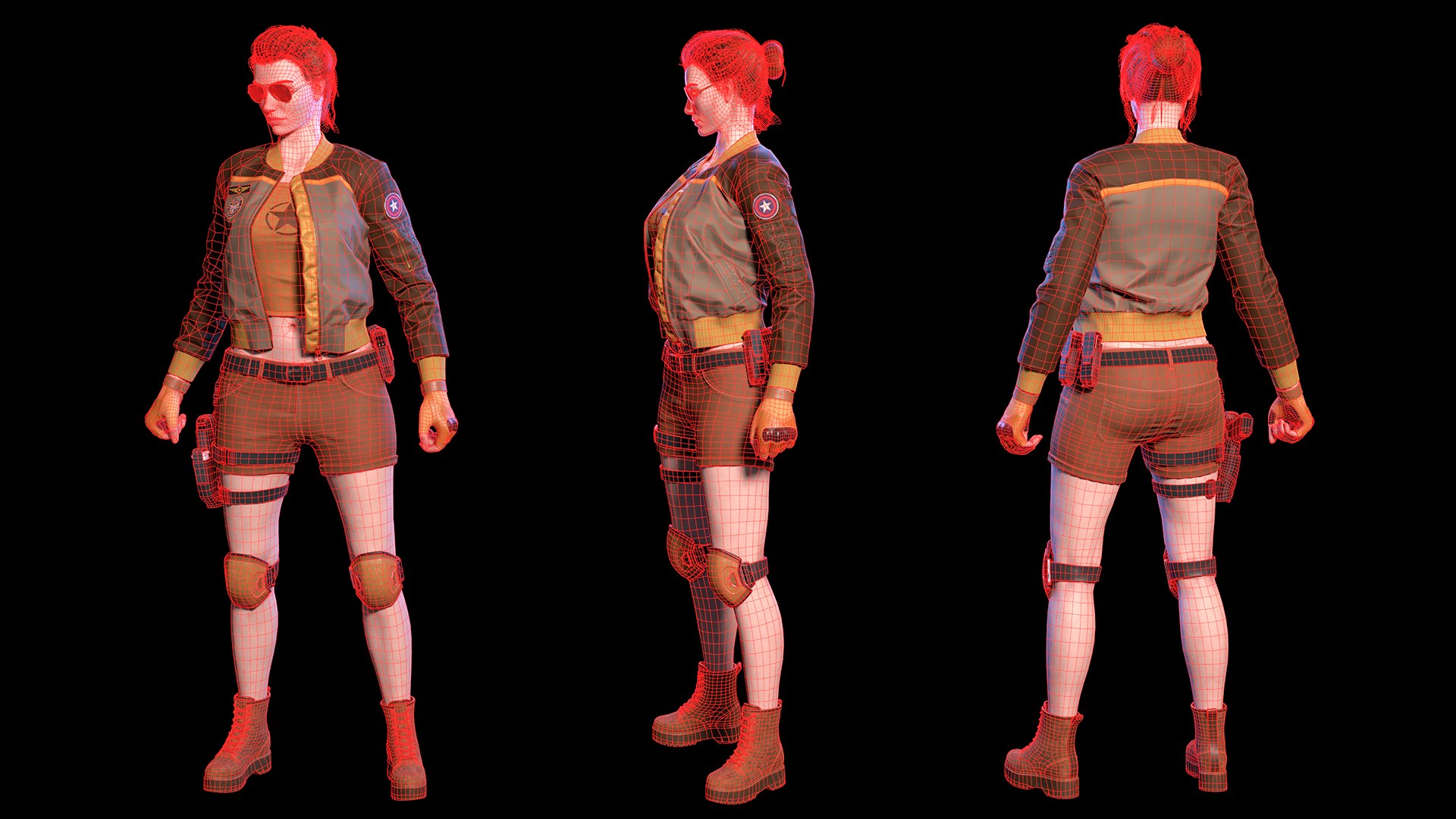 3D Military Girl model https://p.turbosquid.com/ts-thumb/xQ/P2dy9Z/zP/wiremgirl004_screen1k/jpg/1672909305/1920x1080/fit_q87/fe2abee28ee6e94cf57c9a1024d45a251913646f/wiremgirl004_screen1k.jpg