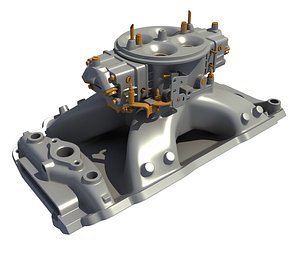Holley Carburetor Intake Manifold
