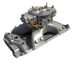 Holley Carburetor Intake Manifold