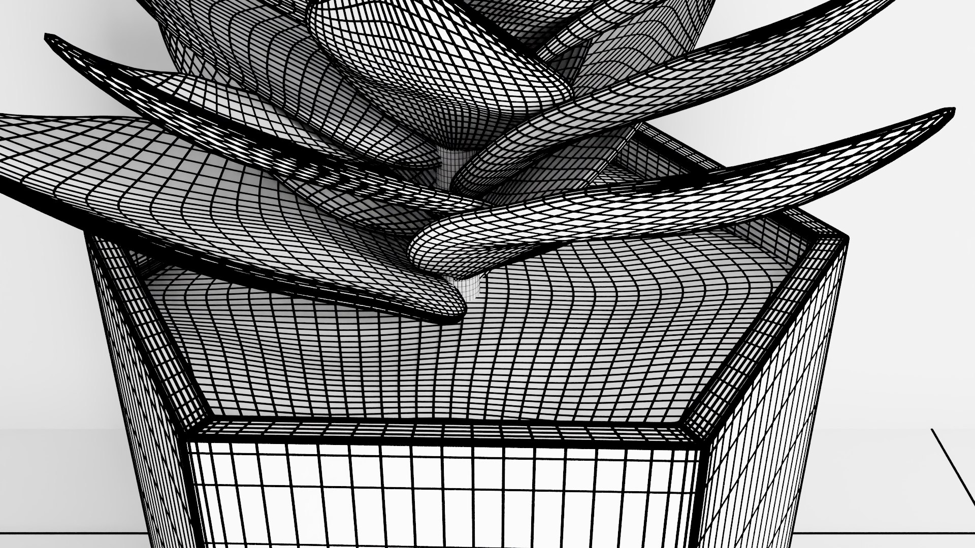 potted succulent plant planter 3D model https://p.turbosquid.com/ts-thumb/xQ/SGgILQ/QXUsnXne/succulentrenderwireframe1/jpg/1560569292/1920x1080/fit_q87/66edc5a28347b32bca8c67a3bcc82b3969d9f4d2/succulentrenderwireframe1.jpg