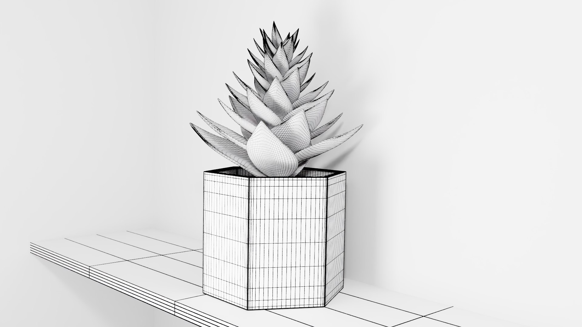 potted succulent plant planter 3D model https://p.turbosquid.com/ts-thumb/xQ/SGgILQ/v8GU454l/succulentrenderwireframe20005/jpg/1560569292/1920x1080/fit_q87/15cd7dd72ce11a4d0e243c61a31aa99bb2aa53b2/succulentrenderwireframe20005.jpg