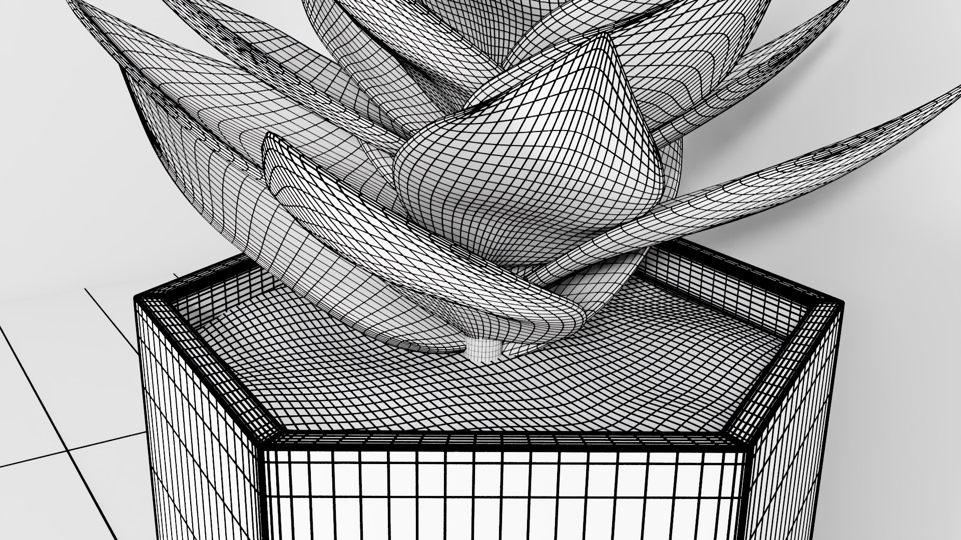 potted succulent plant planter 3D model https://p.turbosquid.com/ts-thumb/xQ/SGgILQ/yN8BYtnM/succulentrenderwireframe20007/jpg/1560569292/1920x1080/fit_q87/9e3f3ea84b2d67a4ab394bce3217a8b5acd28ebd/succulentrenderwireframe20007.jpg