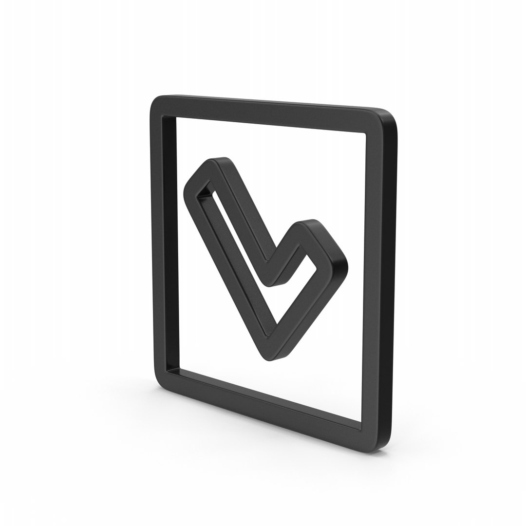 Checkmark Symbol 3D model https://p.turbosquid.com/ts-thumb/xQ/UZCl0P/2k/checkmarksymbol.h11.2k/png/1649103414/1920x1080/fit_q87/af47c3041153ded56c73d05415908eb14ba1cf38/checkmarksymbol.h11.2k.jpg