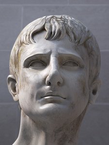 3d model bust augustus octavian