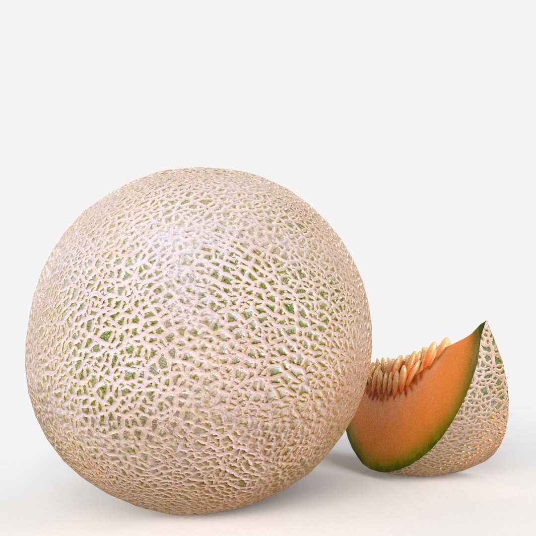 3D cantaloupe fruit https://p.turbosquid.com/ts-thumb/xQ/WmiGc0/K8SKrjs4/image5/jpg/1586805943/1920x1080/fit_q87/3d3917c55732d4baa359d776b7d795447b01ea43/image5.jpg
