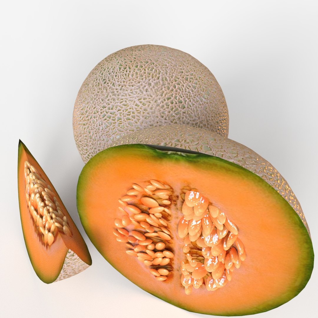 3D cantaloupe fruit https://p.turbosquid.com/ts-thumb/xQ/WmiGc0/cp1mhKGe/image3/jpg/1586805943/1920x1080/fit_q87/c516d9ebbbb02fa9eaecae3660bad96d9221f86f/image3.jpg