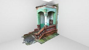 3D Entrance to the house