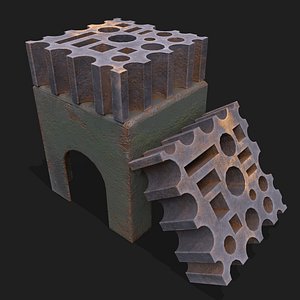 blacksmith yorkshire swage block 3D