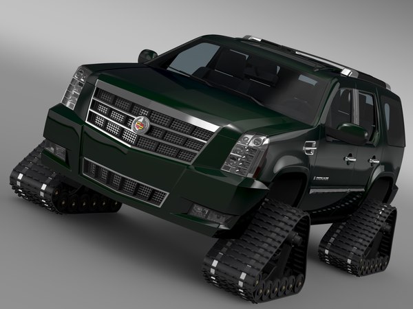 cadillac escalade crawler 3d 3ds