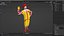Pose de saludo de Ronald McDonald
