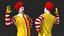 Pose de saludo de Ronald McDonald