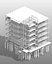 Building in structure 3D model