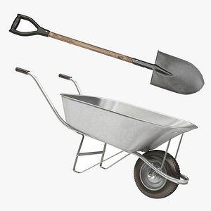 wheelbarrow shovel model