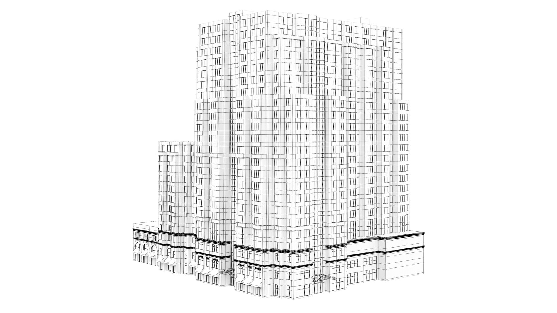 3D Building 2425 Eisenhower Ave Alexandria USA TurboSquid 1991494