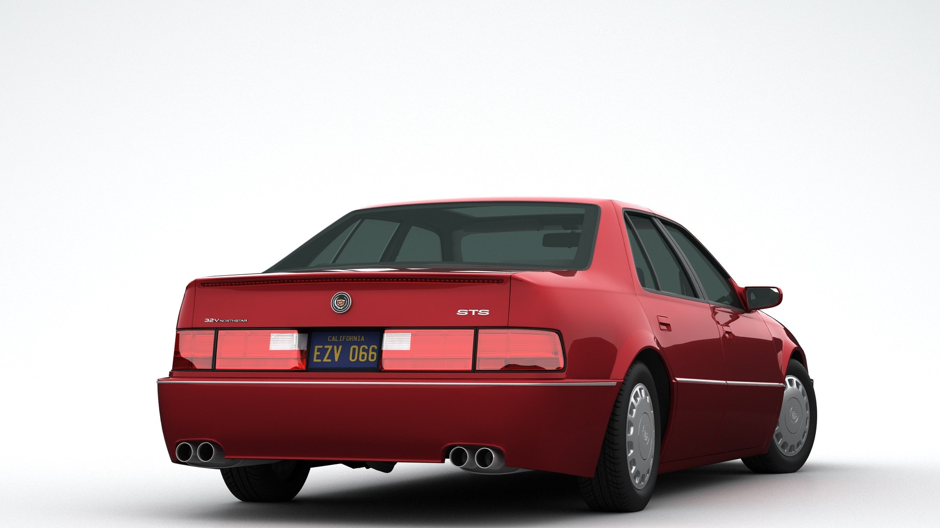 3D Cadillac SeVille STS - TurboSquid 2172560