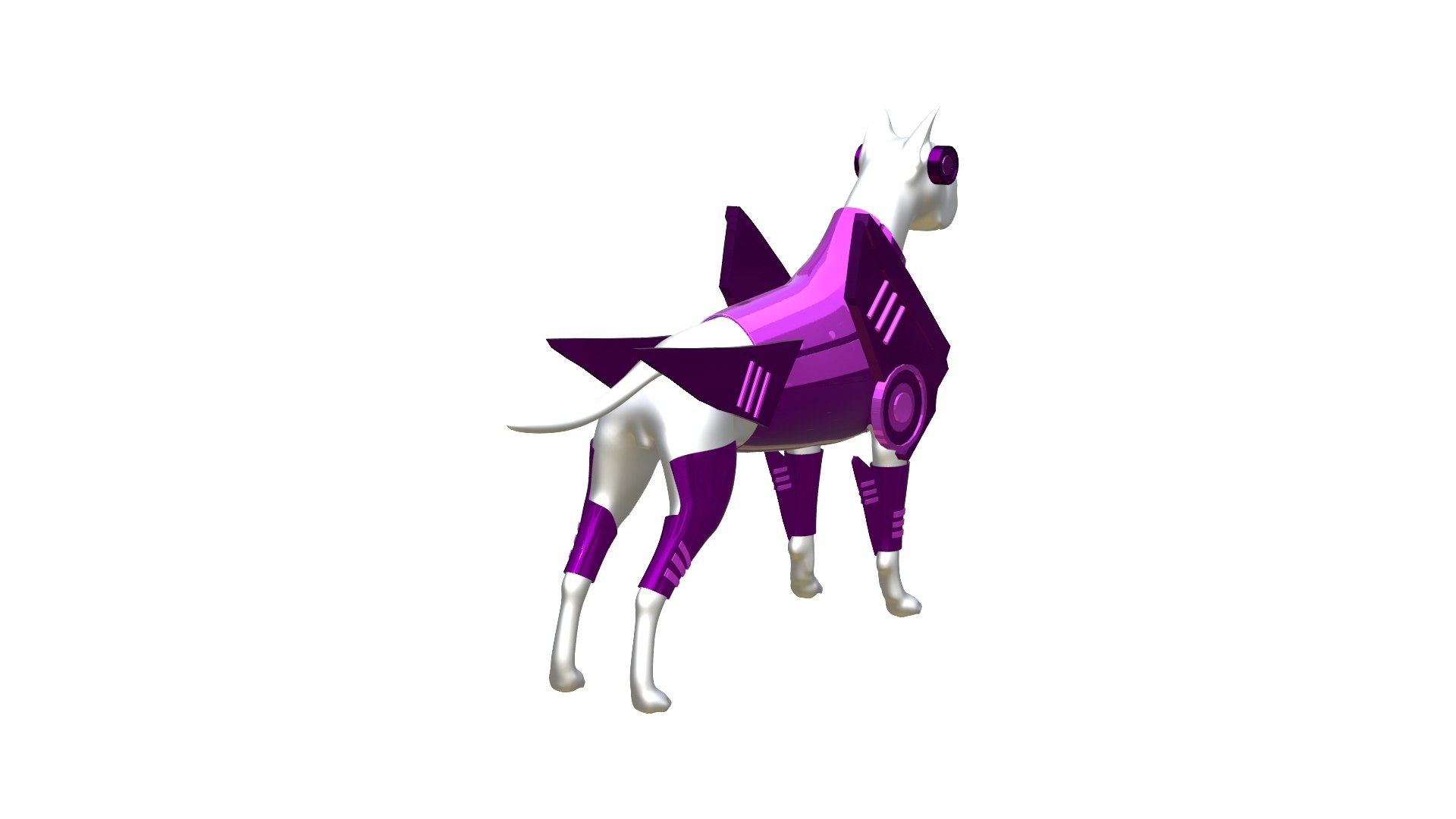 Dog Armor Science 3D Model - TurboSquid 2152994