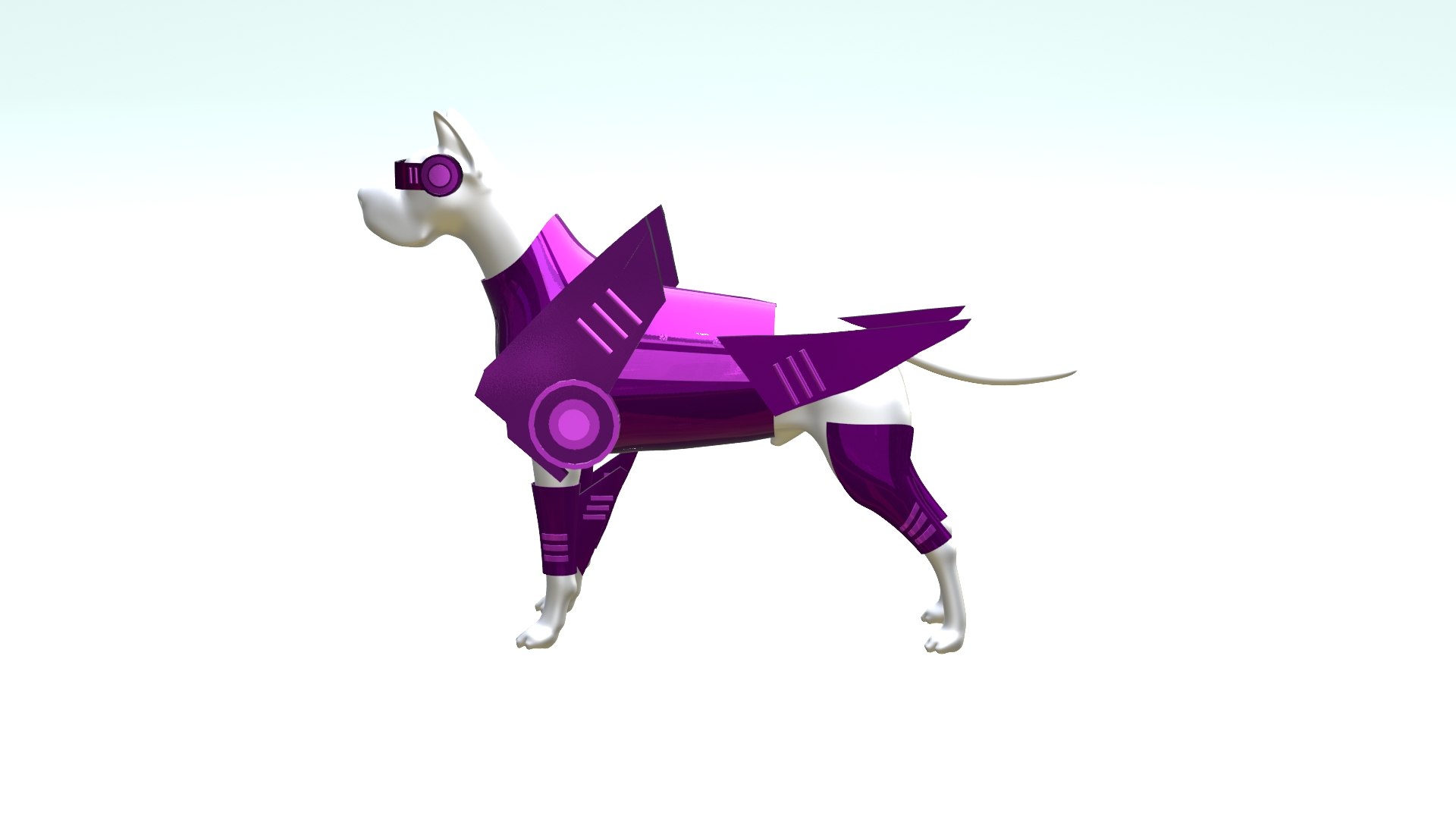 Dog Armor Science 3D Model - TurboSquid 2152994