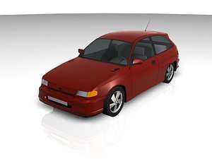 astra car 3d model
