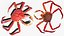 Alaskan King Crab Eating Animated Rigged For Blender