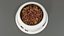 dog bowl food 3D model