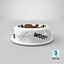 dog bowl food 3D model
